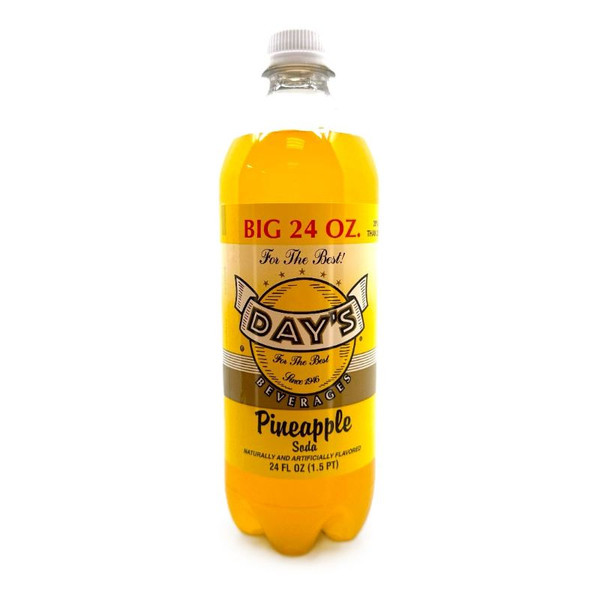 Day's Soda Pineapple 24/24 oz - Sun Wholesale, Inc.